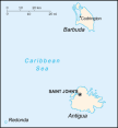 antigua and barbuda map