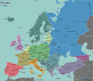 europe map