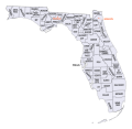 florida counties map