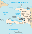 haiti map