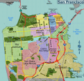 san francisco districts map