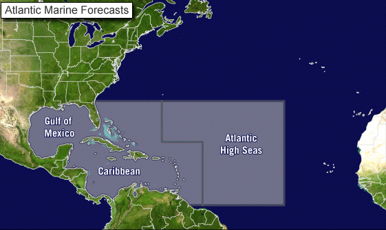 atlantic marine forecast map nws