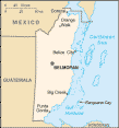 belize map