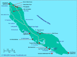 curacao map