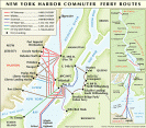 ny nj ferry commuter map