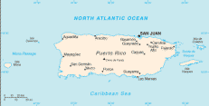 puerto rico map