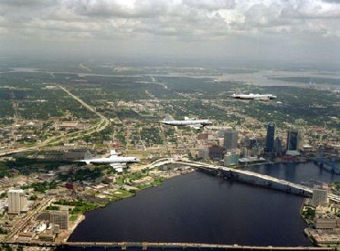 jacksonville florida aerial view