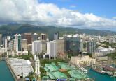 honolulu hawaii city center photo