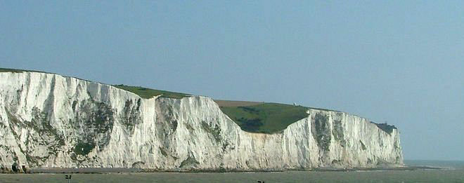 White cliffs of Dover