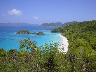 Trunk Bay St. John photo by wiki user