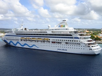 aida ship in st. lucia