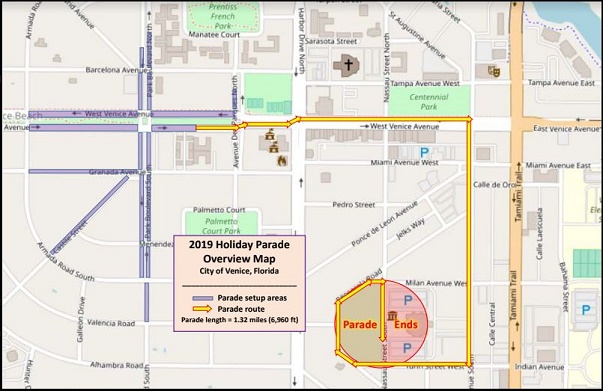 annual venice holiday parade